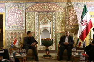 وزیرمشاور در امور خار جه سنگاپور در دیدار با استاندار اصفهان