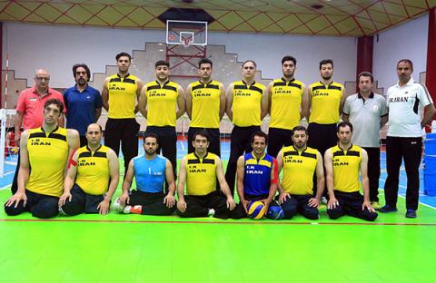 والیبال نشسته ایران بر بام آسیا