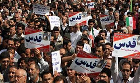 فریاد استکبار ستیزی مردم ایلام در روز جهانی قدس