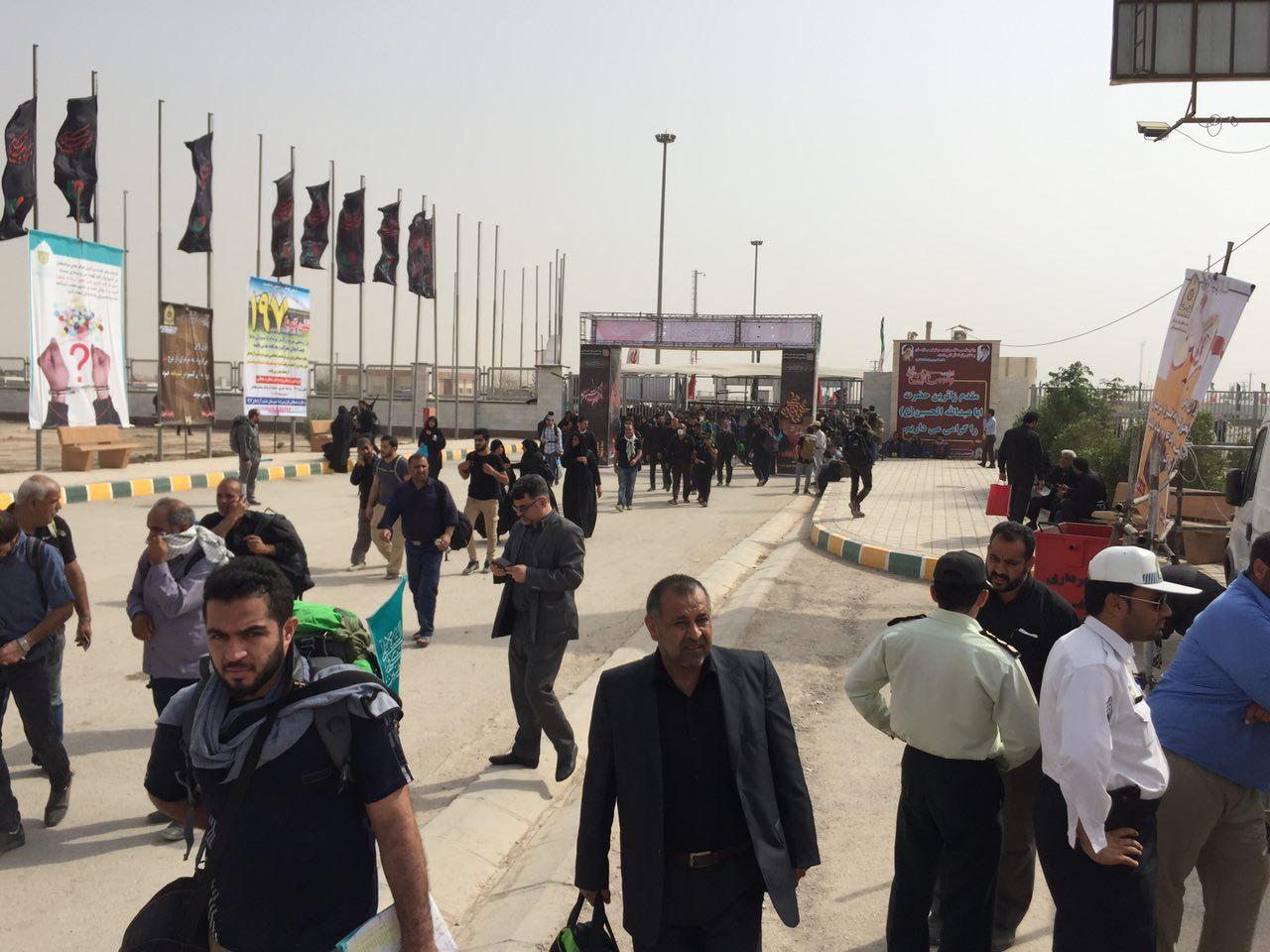 خروج بیش از 225 هزار زائر اربعین از مرز چذابه