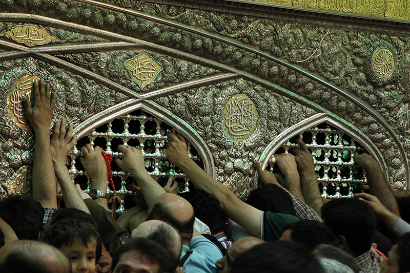 بازدید جمعی از مسئولان کشور سوریه از حرم مطهر رضوی