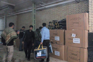 ارسال کمک های صنعتگران اصفهانی به مناطق زلزله زده غرب