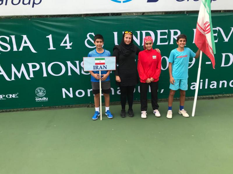 مقام سوم دو تنیسور نوجوان ایرانی مقام سوم دو تنیسور نوجوان ایرانی
