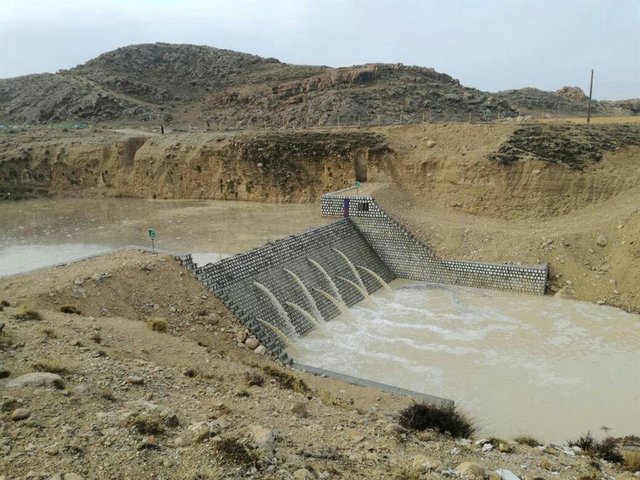 بهره برداری از دو بند سنگی در پاسارگاد