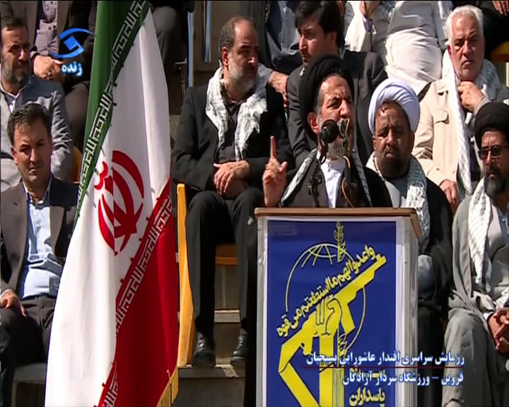 تجمع بزرگ عاشورایی بسیجیان استان قزوین