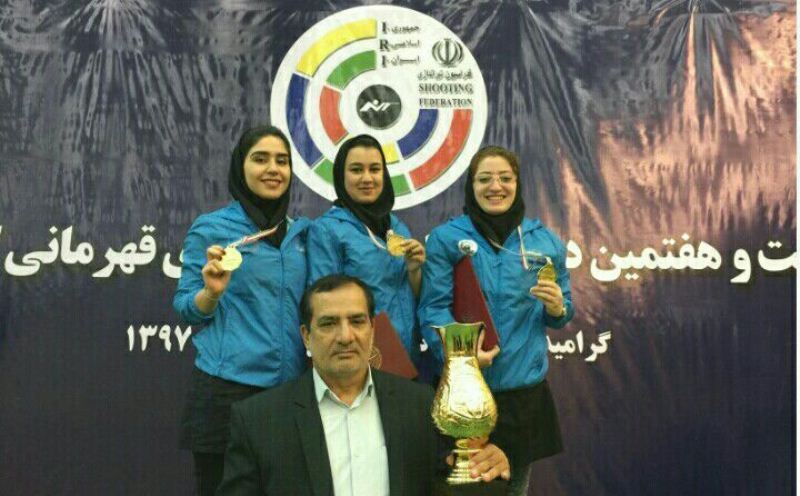 بانوان خراسان رضوی،صاحب مدال طلای مسابقات تیراندازی کشور