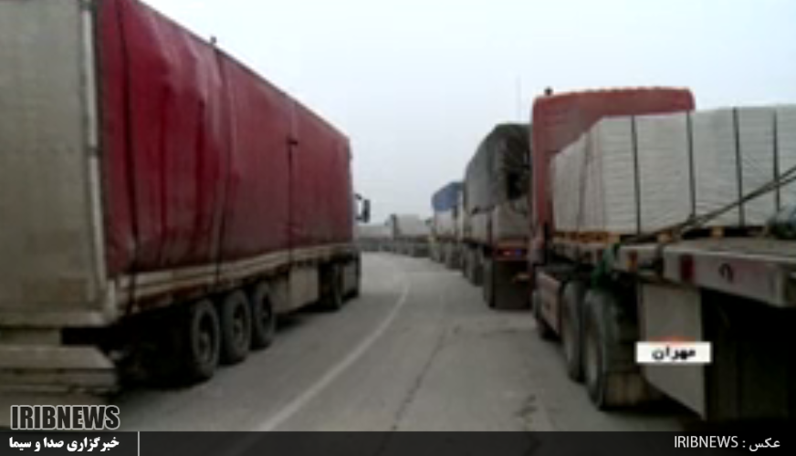 رونق صادرات در مرز بين الملي مهران