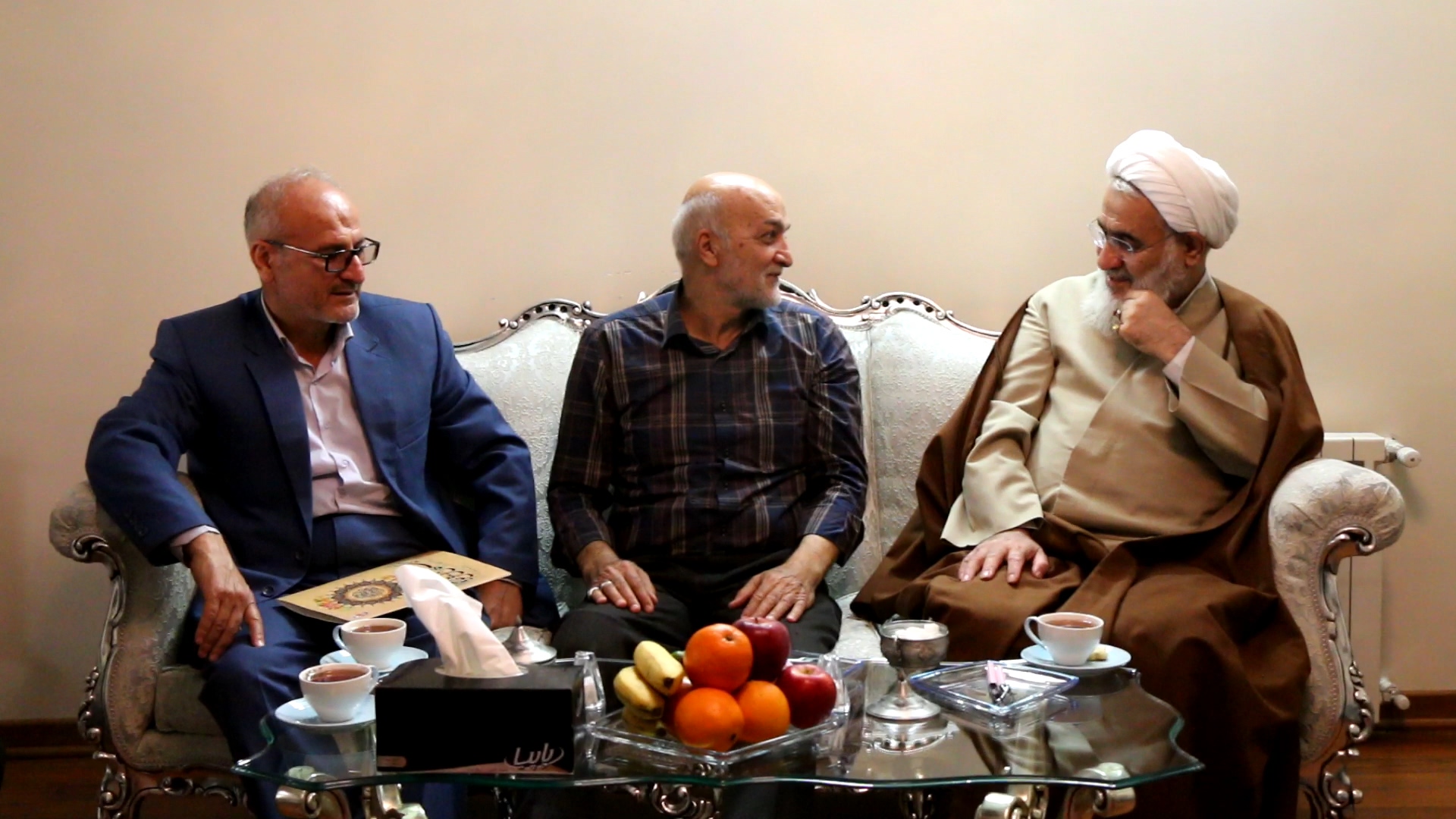دیدار امام جمعه قزوین با جانبازان