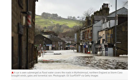 خسارات سیلاب در انگلیس