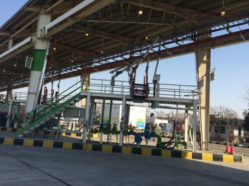 سایت تخلیه و بارگیری سوخت به بهره برداری رسید سایت تخلیه و بارگیری سوخت به بهره برداری رسید