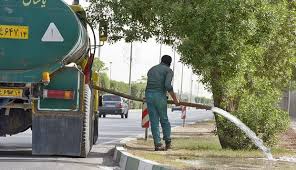 آبیاری فضای سبز یزد با پساب فاضلاب