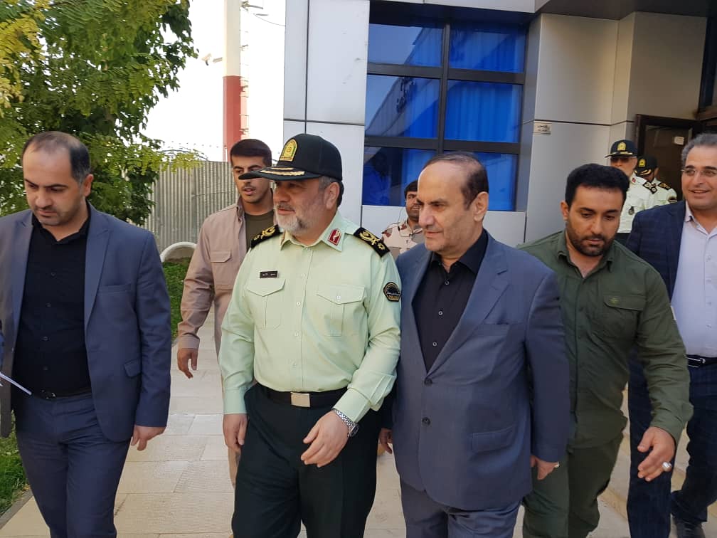 سفر فرمانده  نیروی انتظامی به استان