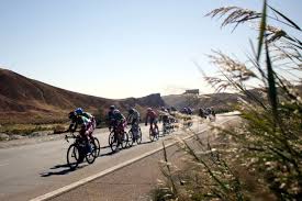 رکاب زدن کاروان دوچرخه سواران اربعین مسیر استهبان - چذابه