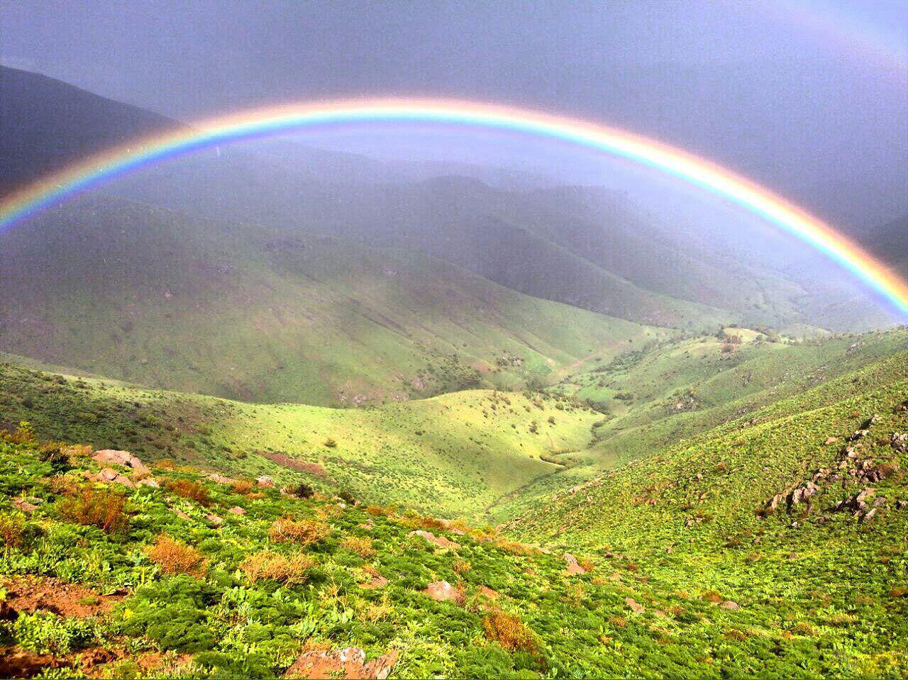 گردش مجازی در روستایی بر فراز ابرها