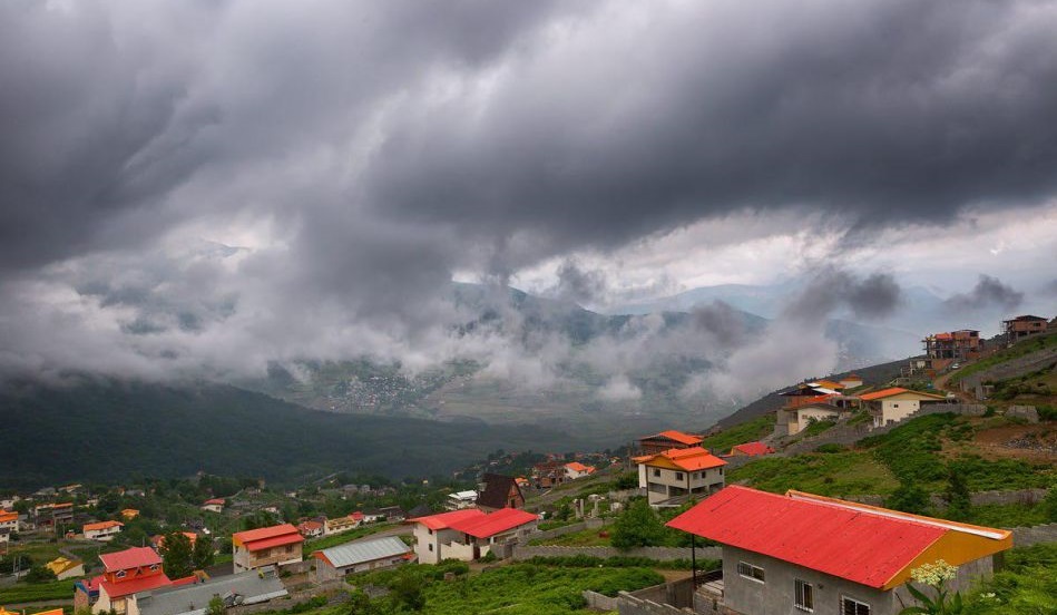 گردش مجازی در روستایی بر فراز ابرها