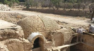 آغاز مرحله دوم مرمت حمام تاریخی روستای وانشان