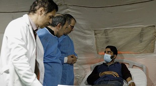 ارائه خدمات درمانی در مناطق زلزله زده خوی