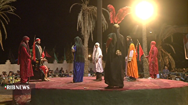 برگزاری سوگواره ملی تعزیه در روستای ده زیار