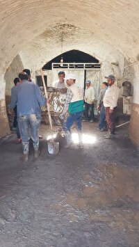 امدادرسانی مردمی به سیل زدگان در روستای نهوج