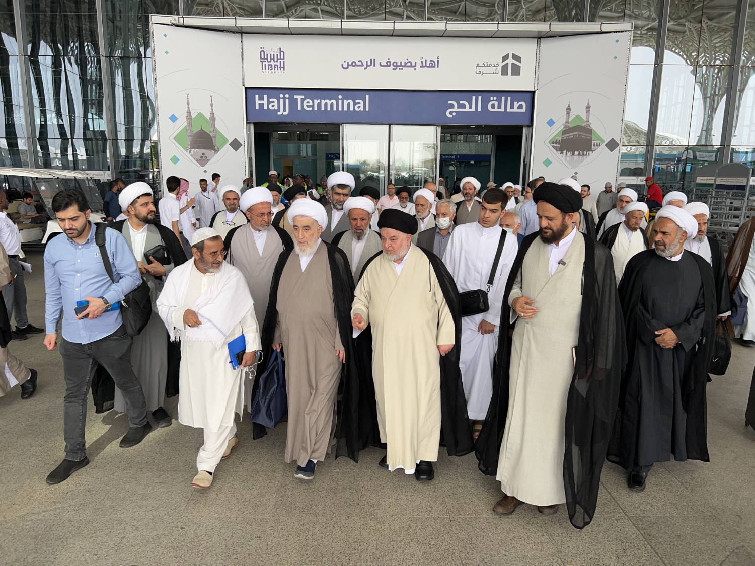 نمایندگان آیات عظام و مراجع تقلید وارد مدینه منوره شدند