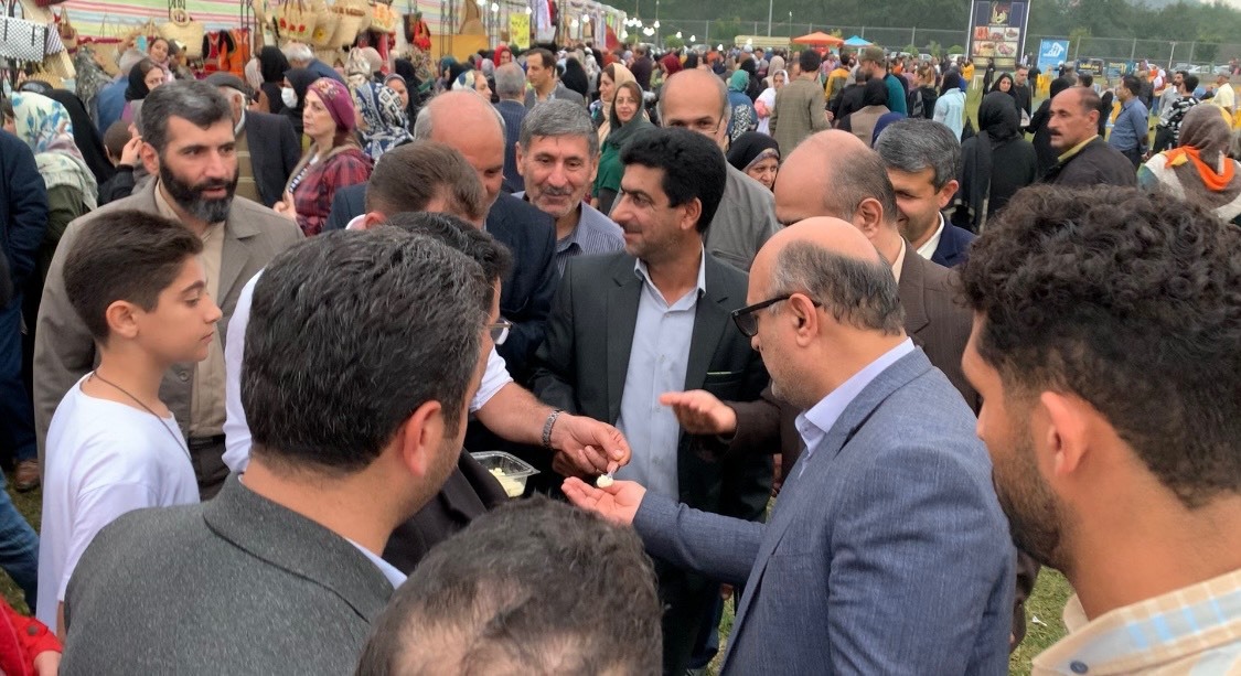 اولین جشنواره پنیر خیکی در لنگرود