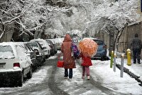 نیمه غربی استان رخت سپید پوشید