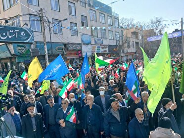 راهپیمایی پرشور جمعه نصر در استان البرز