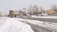 بارش برف در فرادنبه