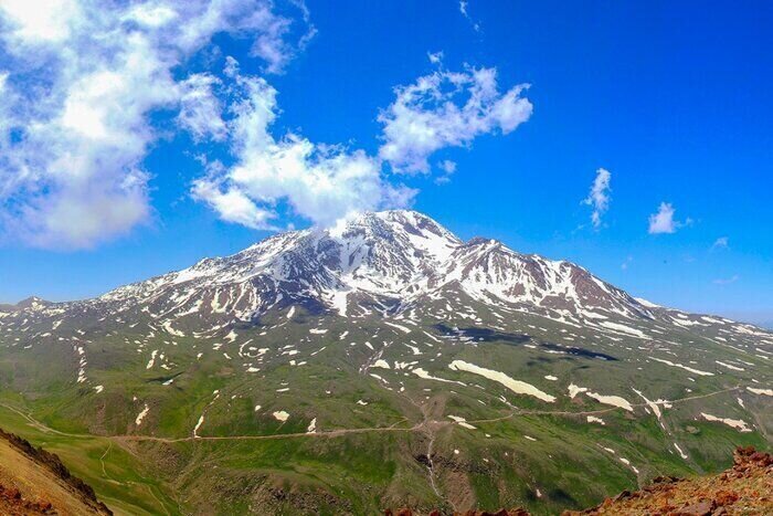 آسمان صاف و ابری در مازندران