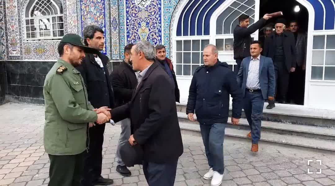 بدرقه کاروان مکتب حاج قاسم از شهرستان خوی