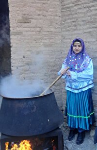 برگزاری جشنواره‌ی سمنو در روستای کبودان بردسکن