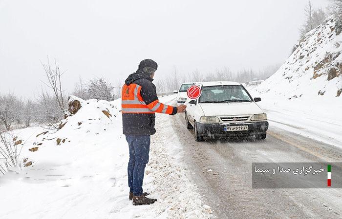 گردنه «گله بادوش» الیگودرز بازگشایی شد