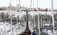 پل معلق مشگین‌شهر میزبان جشنواره گردشگری ملی شد