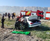 تصادف مرگبار در جاده خاوران به سروستان با ۳ کشته و یک زخمی