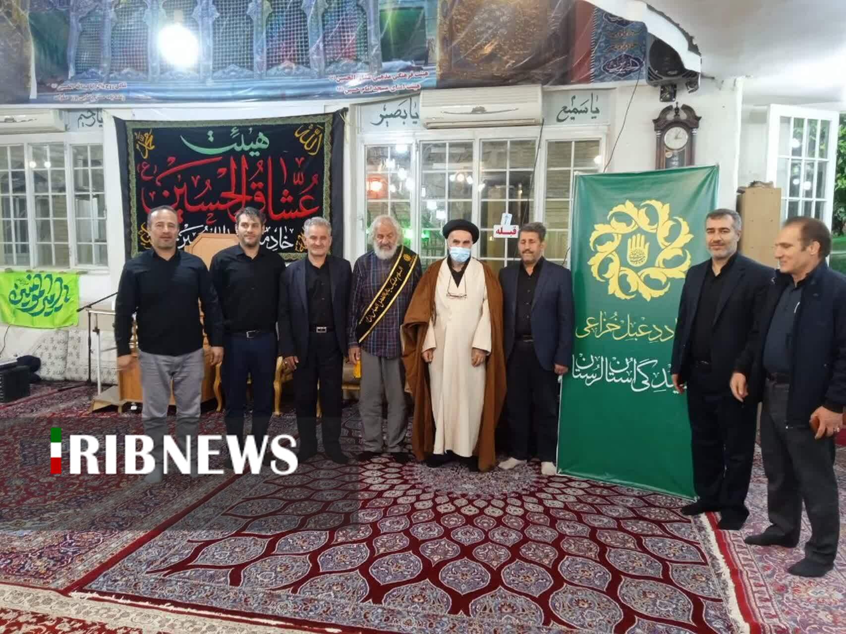 تکریم از پیرغلام حسینی، مشهدی غلامرضا ماکیانی در خرم آباد