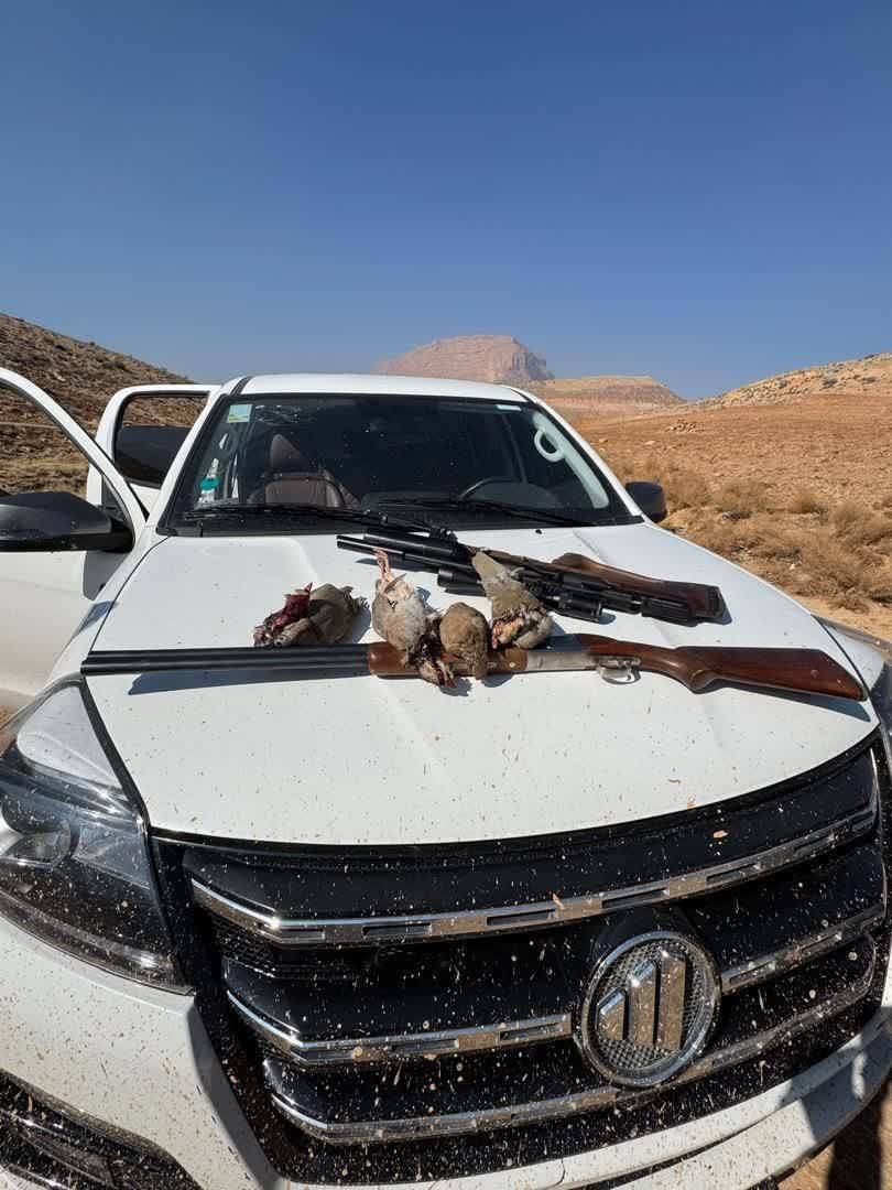 برخورد با شکار غیرمجاز در منطقه حفاظت شده کوه قلات و تنگ سرخ