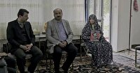 دیدار مسئولان با خانواده‌های دو شهید گوراب زرمیخ صومعه سرا