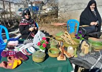 جشنواره بومی و محلی توانمندی‌های بانوان روستایی شهرستان رشت