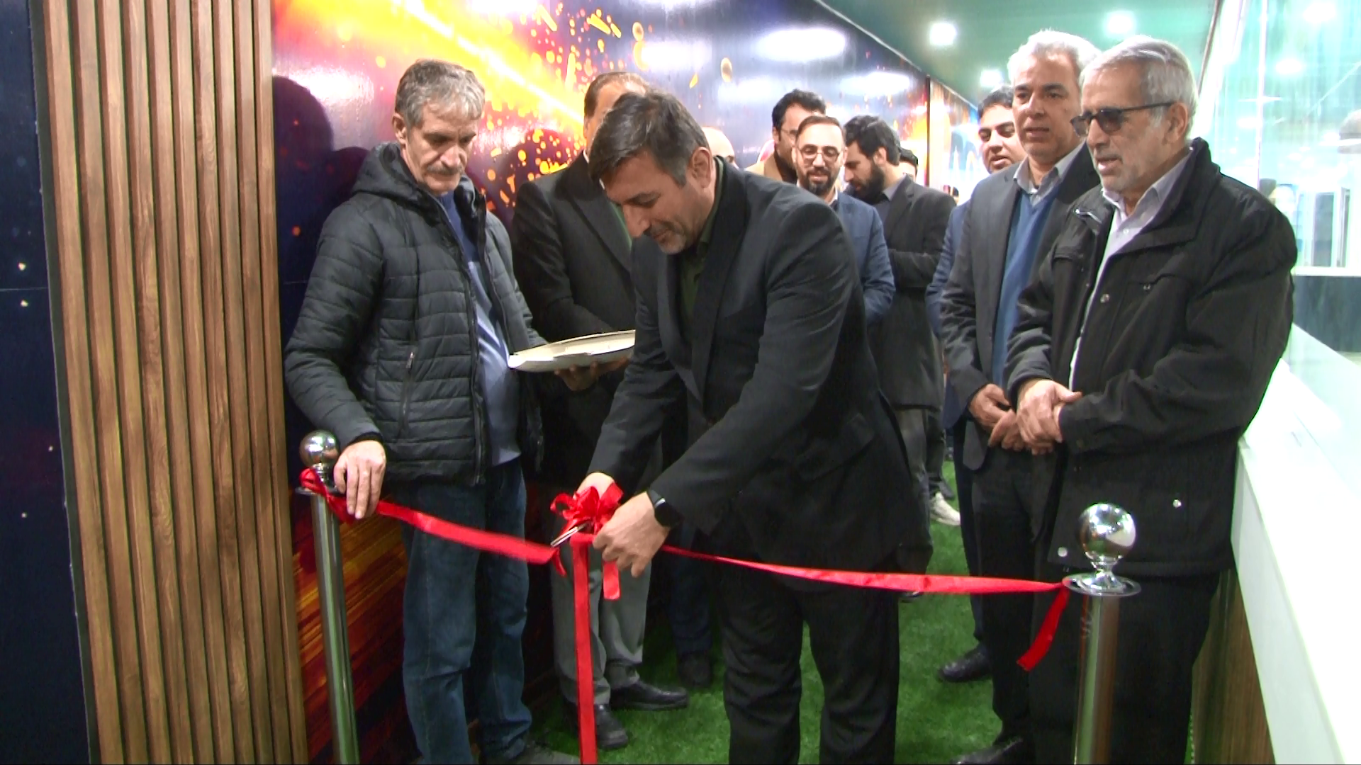 افتتاح مجموعه ورزشی شهدای شهرداری همدان