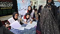 ارائه بیش از ۴۰۰ خدمت درمانی رایگان هلال‌احمر در محله موسی‌بن‌جعفر بیرجند