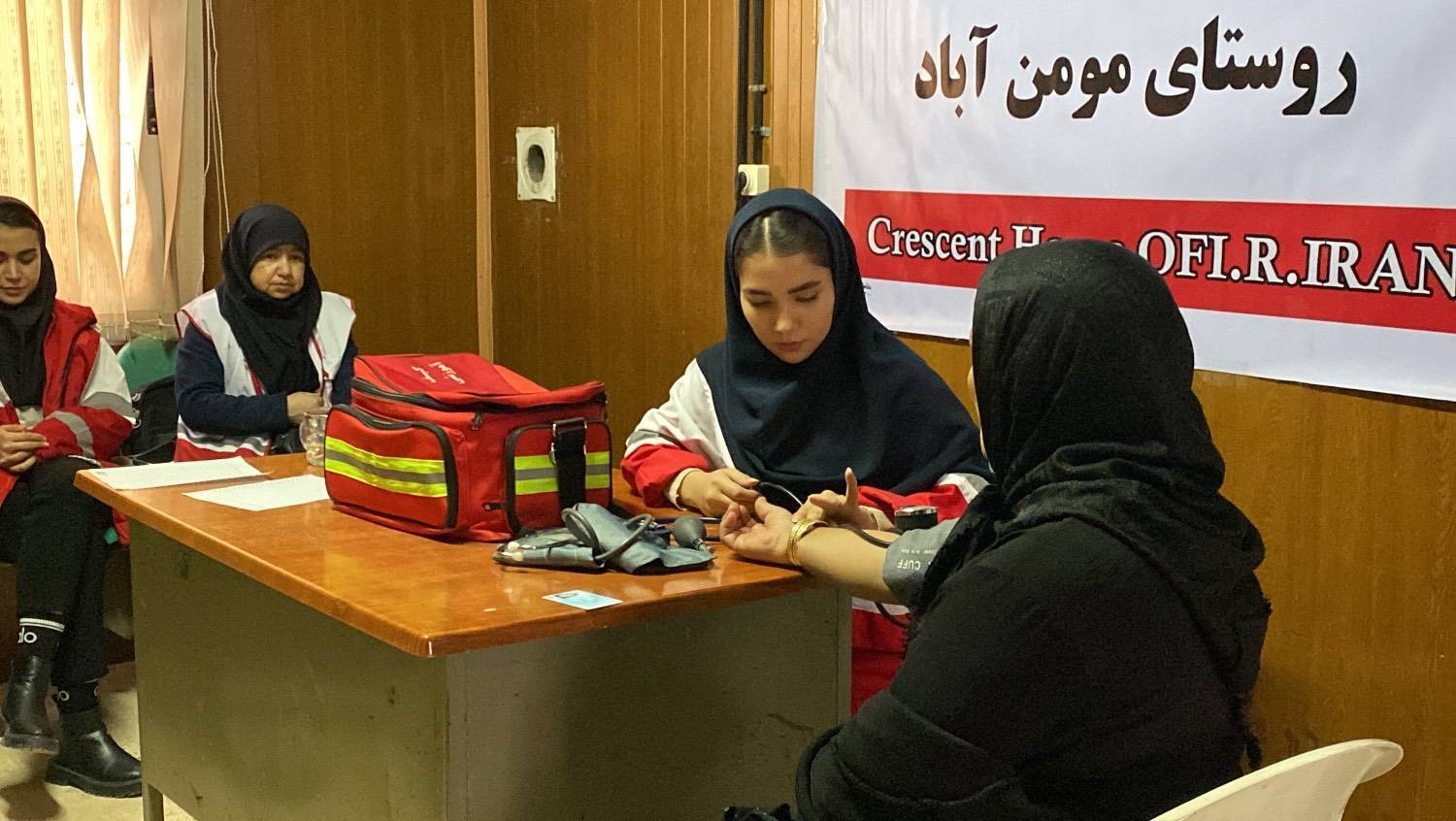 اردوی جهادی پزشکی در بخش نصرآباد تربت جام