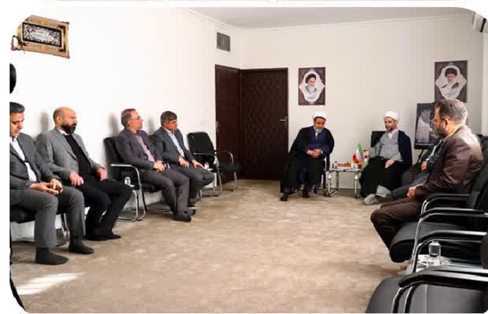 دیدار معاون قوه قضائیه با نمیانده ولی فقیه در استان دیدار معاون قوه قضائیه با نمیانده ولی فقیه در استان