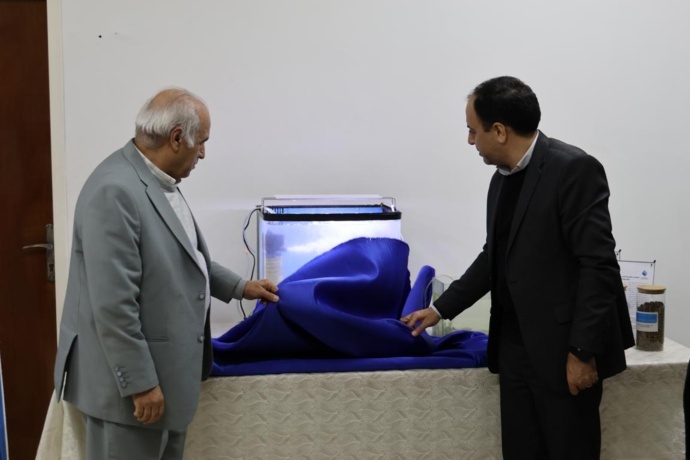 رونمایی از نسل F2 بچه‌ماهی باس دریایی آسیایی در بندر امام خمینی