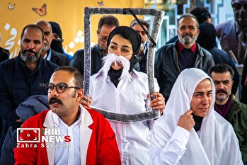 چهارمین روز اجراهای خیابانی جشنواره تئاتر فجر