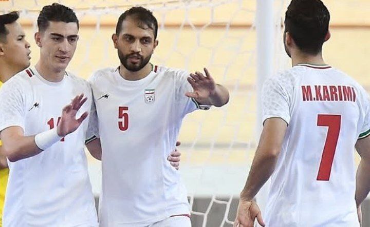 پیروزی مردان ایران در گام نخست جام ملت‌های فوتسال آسیا