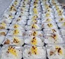 توزیع غذای نذری بین  عزاداران شهر سرفاریاب در ایام محرم