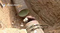 تامین آب شرب با حفر پی در پی چاه