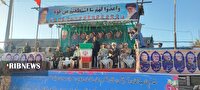برگزاری رزمایش عشایری فدائیان ولایت در روستای چاهشند نهبندان