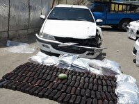 کشف ۲۴۴ کیلوگرم تریاک در جاده قیروکارزین - جهرم