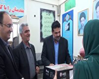 اهدای جهیزیه به نوعروسان تحت حمایت بهزیستی در گرمسار